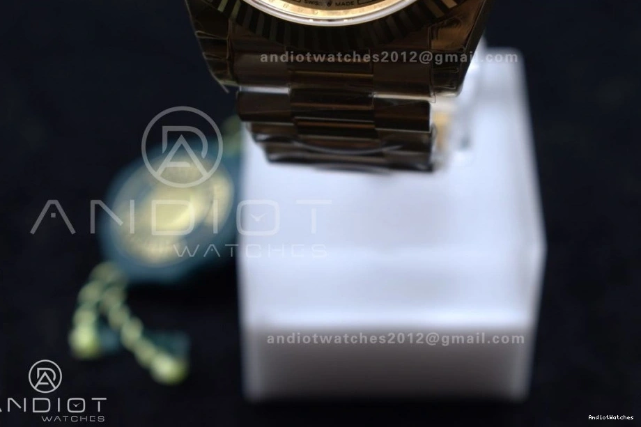 Dial DayDate GSF Bracelet on OnTrend Gold Roman RG Weight 390 40 Gain President A 0704